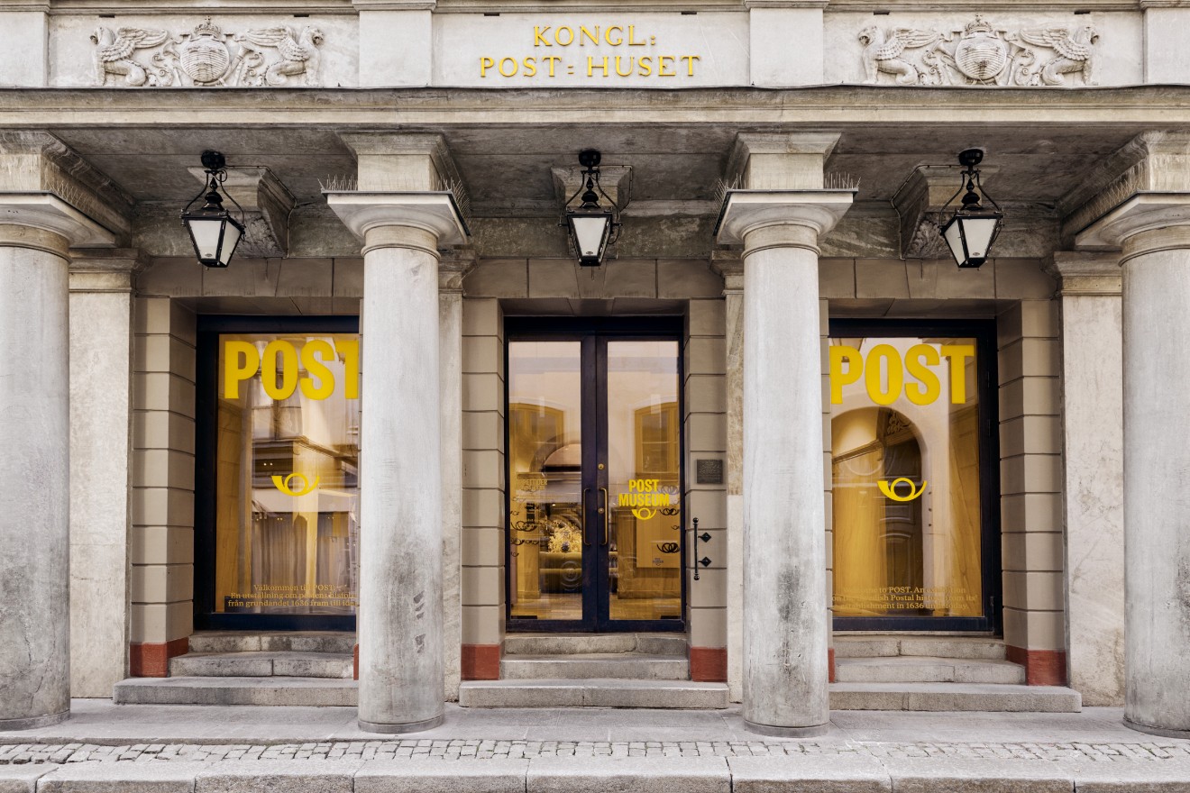 Postmuseums entré