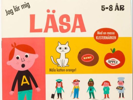Lär, klura och klistra för barn