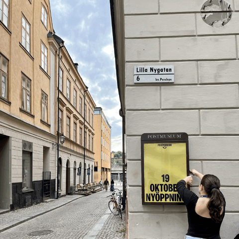 Bildspel med bilder från året som gått på Postmuseum