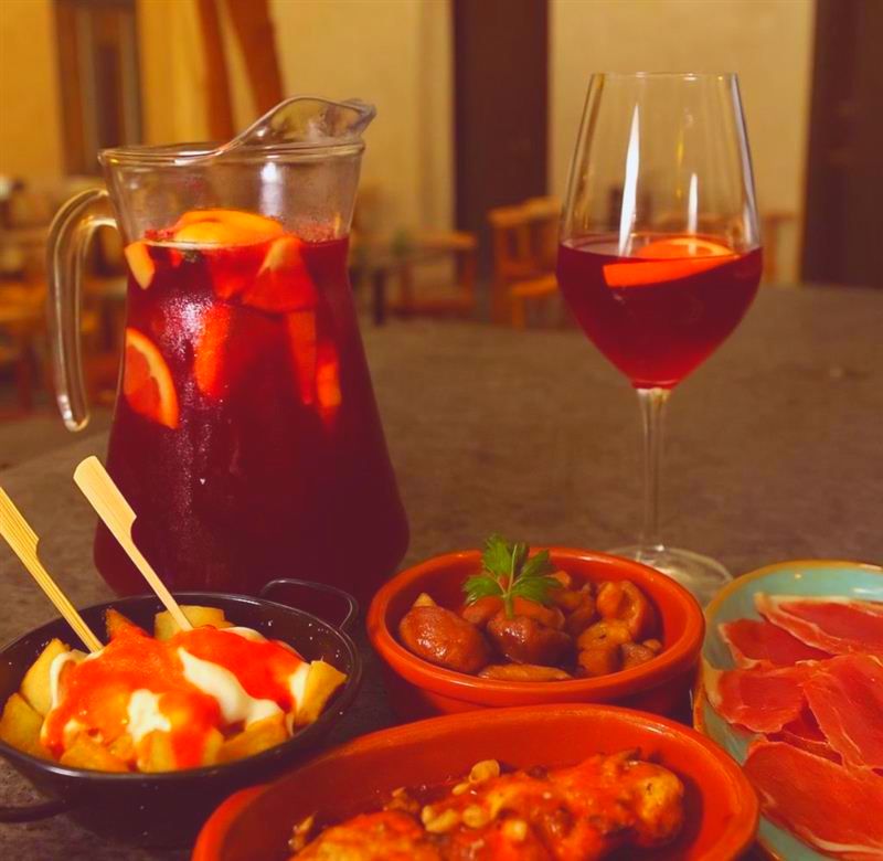 Sangria och tapas
